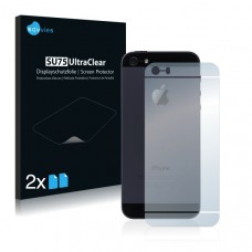 2x Ochranná fólia pre Apple iPhone 5S - zadná
