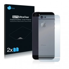 2x Ochranná fólia pre Apple iPhone 5 - zadná