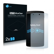 2x Ochranná fólia pre Google Nexus 5 - predná