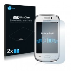 2x Ochranná fólia pre Samsung Galaxy Young Duos S6312 - predná