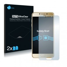 2x Ochranná fólia pre Samsung Galaxy C7 - predná