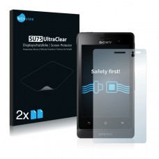 2x Ochranná fólia pre Sony Xperia Go ST27i - predná